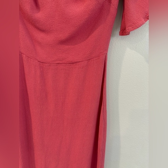 Reformation Marla Sheath Dress In Pink Size 0 - Picture 7 of 8